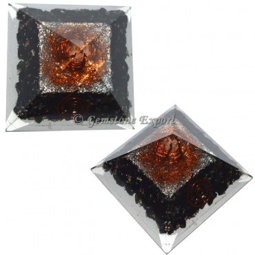 Black Tourmaline Orgonite Pyramid