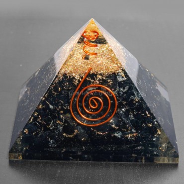 Black Tourmaline Healing Orgonite Pyramids