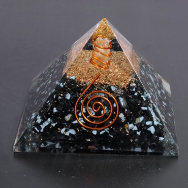 Black Obsidian Orgonite Pyramids