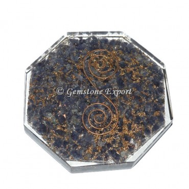 Blue Aventurine  Orgonite Vastu Plate