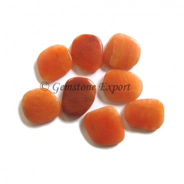 Peach Aventurine Unshaped Palm Stone