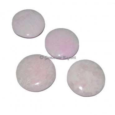 Pink Aragonite Palm Stone