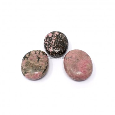 Rhodonite Palm Stones