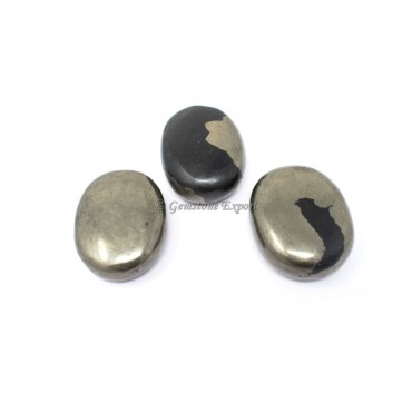 Pyrite Palm Stones