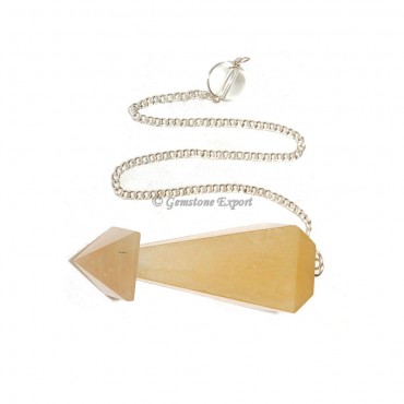 Golden Quartz Pendulums