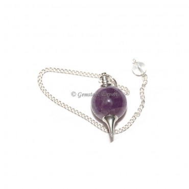 Amethyst Ball Pendulums