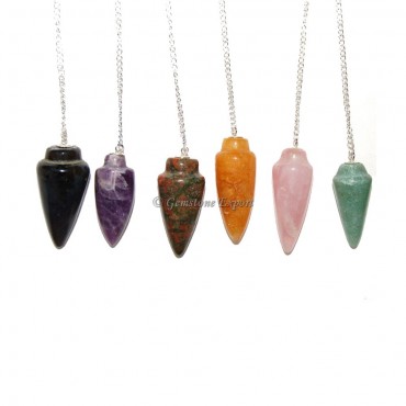 Mix Agate Plain Pendulums