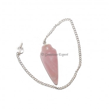 Rose Quartz Plain Pendulums