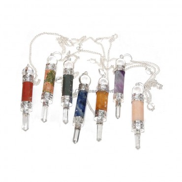 Mix Gemstone 3 Pcs Pendulums