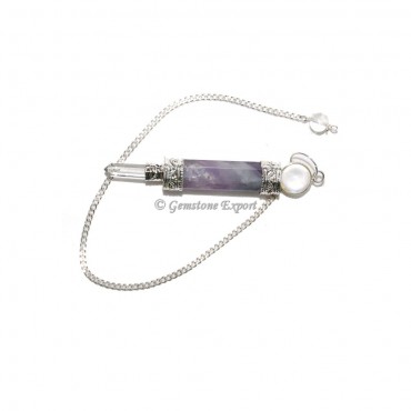 Amethyst 3 Pcs Pendulums