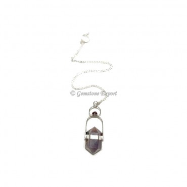 Amethyst Drop Pendulums