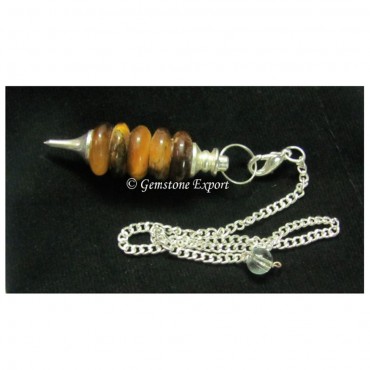 Tiger Eye Tyre Pendulums