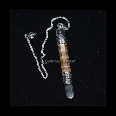 Tiger Eye 3 Pcs Stone Pendulum