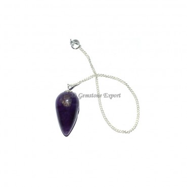 Amethyst Dowsing Drop Pendulum