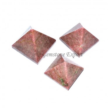 Rhodonite Small Pyramids