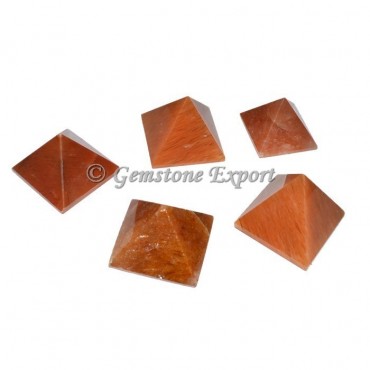 Peach Aventurine Small Pyramids