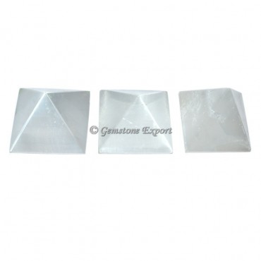 Selenite Small Pyramids