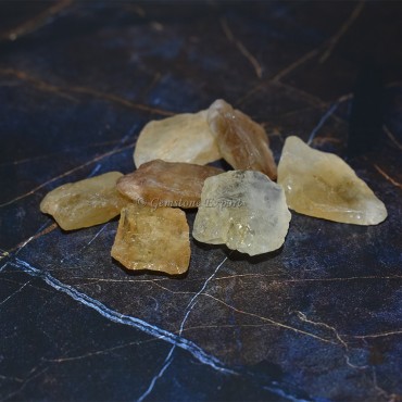 Citrine Rough Chunk Tumbled