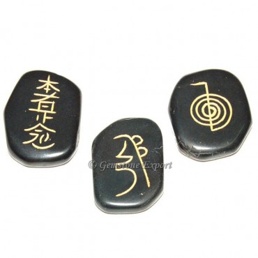 Black Agate Reiki 1 & 2 Set