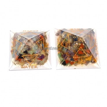 Orgone 5 Elements Pyramids