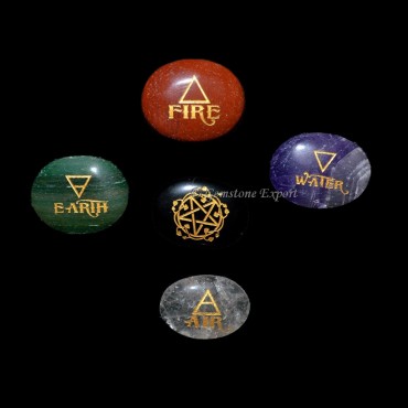 Reiki Oval Shape Element Set