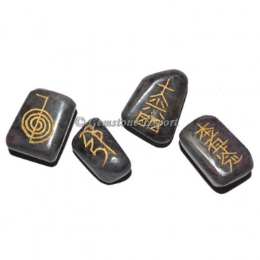 Ruby Kyanite Usai Reiki Tumbled Set