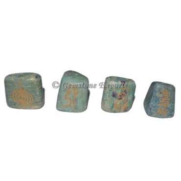 Ruby Zoisite Usai Reiki Tumbled Set