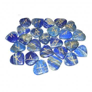 Lapis Lazuli Heart Rune Set