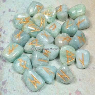 Amazonite Rune Divination Set