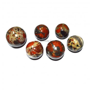 Red Spotted Jasper Sphere