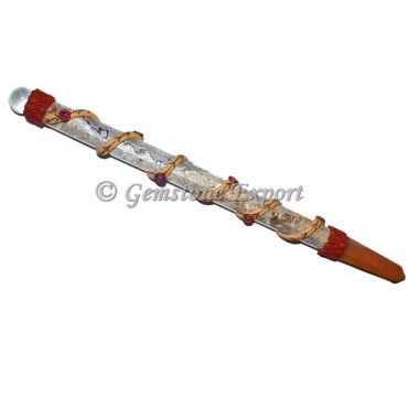 Fancy jasper Long Tibetan Healing Wands