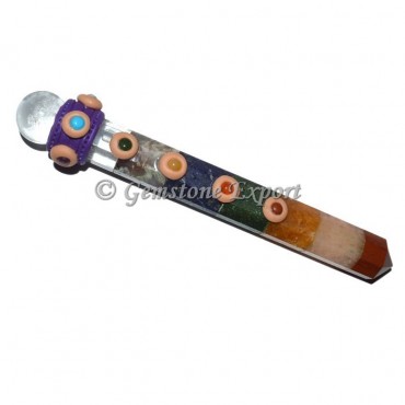 7 Chakra Bonded Tibetan Healing Wands