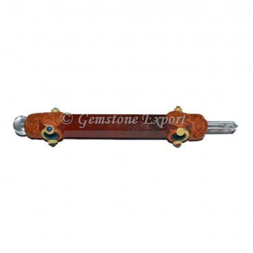 Red Jasper Yoga Tibetan Healing Wands