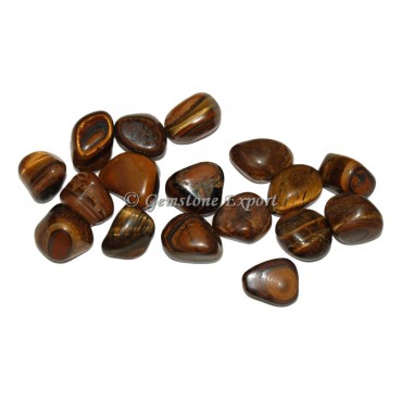 Tiger Eye Tumbled Stones