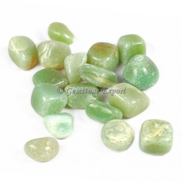 Green Aventruine Tumbled Stones