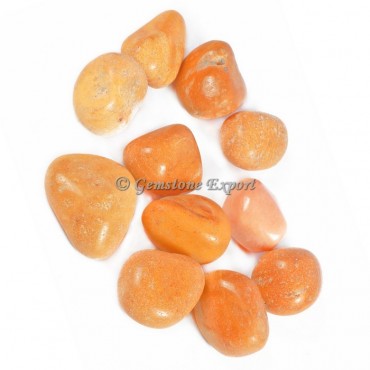 Yellow Jasper Tumbled Stones