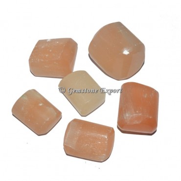 Orange Selenite Tumbled Stones