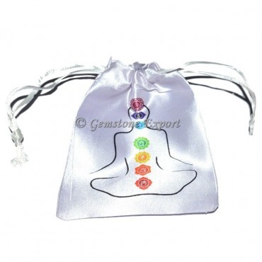 Buddha Chakra Printed Pouch