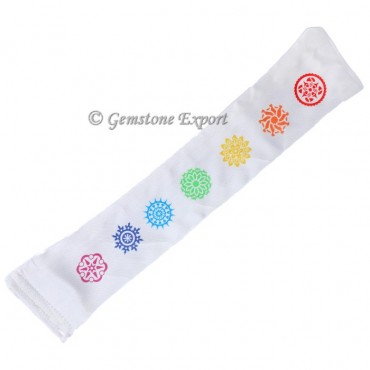 Seven Chakra Symbol Long Pouch - 2