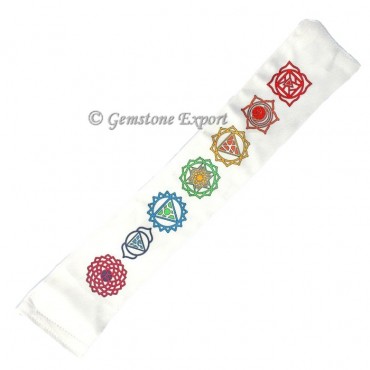 Seven Chakra Symbol Long Pouch - 5