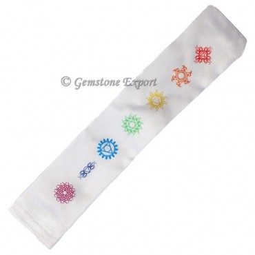 Seven Chakra Symbol Long Pouch - 9