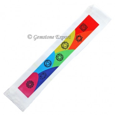 Seven Chakra Symbol Long Pouch - 10