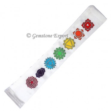 Seven Chakra Symbol Long Pouch - 13