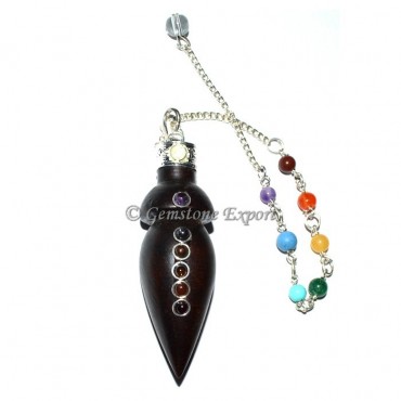 Chakra Wooden Pendulums For Sale