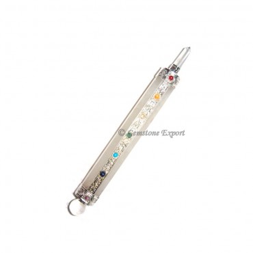 Crystal Quartz Chakra Healing Wands