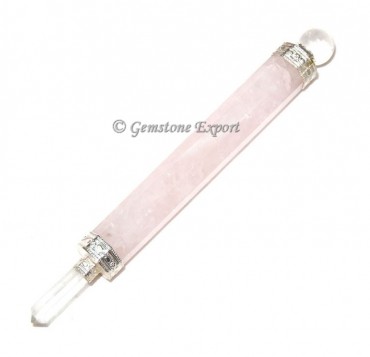 Rose Quartz Healing Wands