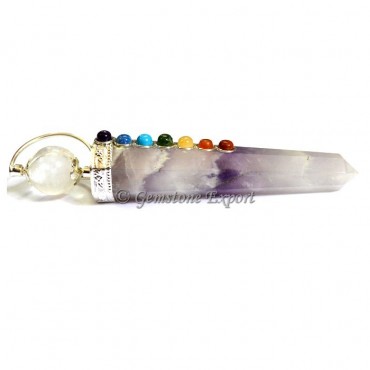 Amethyst Healing Yoga Chakra Wand