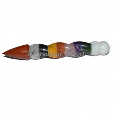 Bonded Seven Chakra Healing Wand