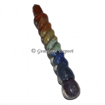 Chakra Orgonite Spiral Healing Wands