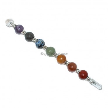 Seven Chakra Ball Healing Wands